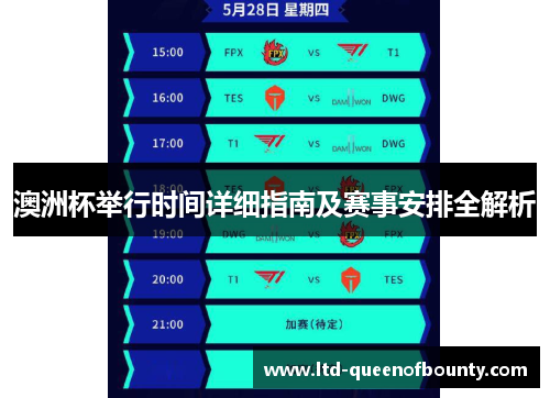 澳洲杯举行时间详细指南及赛事安排全解析 澳洲杯举行时间详细指南及赛事安排全解析